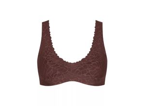 7613139229698 - sloggi - Bralette - Eggplant XS - sloggi Zero Feel Lace - Unterwäsche für Frauen