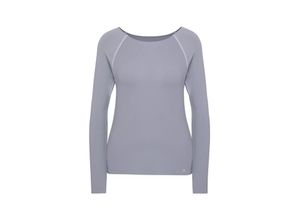 7613139747727 - - Top mit langen Aermeln - Grey L - Flex Smart - Homewear für Frauen