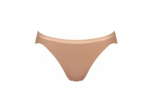 7613141432512 - sloggi - Slip mit hohem Beinausschnitt - Brown XS - sloggi Body Adapt Twist - Unterwäsche für Frauen