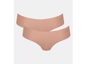 7613141437012 - sloggi - Hipster - Rose Brown 000S - sloggi Zero Microfibre - Unterwäsche für Frauen