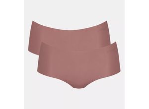 7613141438583 - sloggi - Shorty - Rose Brown 000S - sloggi Zero Microfibre - Unterwäsche für Frauen