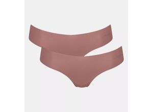 7613141438989 - sloggi - String - Rose Brown 00XS - sloggi Zero Microfibre - Unterwäsche für Frauen