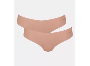 7613141442184 - sloggi - String - Rose Brown 00XS - sloggi Zero Modal  - Unterwäsche für Frauen