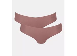 7613141442238 - sloggi - String - Rose Brown 00XS - sloggi Zero Modal  - Unterwäsche für Frauen