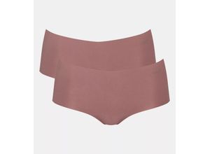 7613141442481 - sloggi - Shorty - Rose Brown 000S - sloggi Zero Modal  - Unterwäsche für Frauen