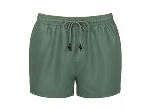 7613141457447 - sloggi - Herren Badeshorts - Dark Green S - sloggi Men Shore Lannio - Bademode für Männer