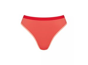 7613141457607 - sloggi - Bikini Slip mit hohem Beinausschnitt - Orange XS - sloggi Shore Marina Grande - Bademode für Frauen