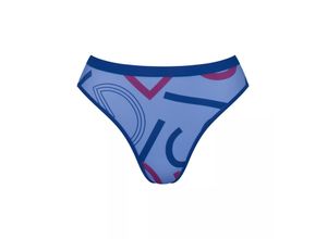 7613141457720 - sloggi - Bikini Slip mit hohem Beinausschnitt - Violet XS - sloggi Shore Marina Grande - Bademode für Frauen