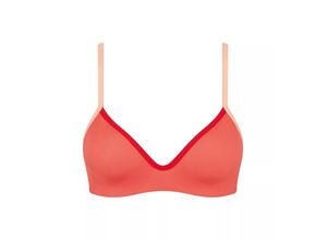 7613141461574 - sloggi - Bikini-Oberteil mit Schalen - Orange M - sloggi Shore Marina Grande - Bademode für Frauen