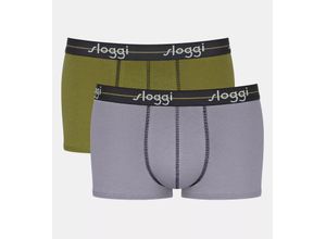 7613141470842 - sloggi - Herren Hipster - Brown 0004 - sloggi Men Start - Unterwäsche für Männer