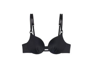 7613141674592 - - Bikini-Top mit Bügel und wattierten Cups - Black 38B - Summer Mix & Match - Bademode für Frauen