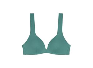 7613141716070 - - Bikini-Oberteil mit Schalen - Turquoise 36C - Summer Glow - Bademode für Frauen