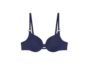 7613141723122 - - Bikini-Top mit Bügel und wattierten Cups - Blue 42B - Summer Glow - Bademode für Frauen