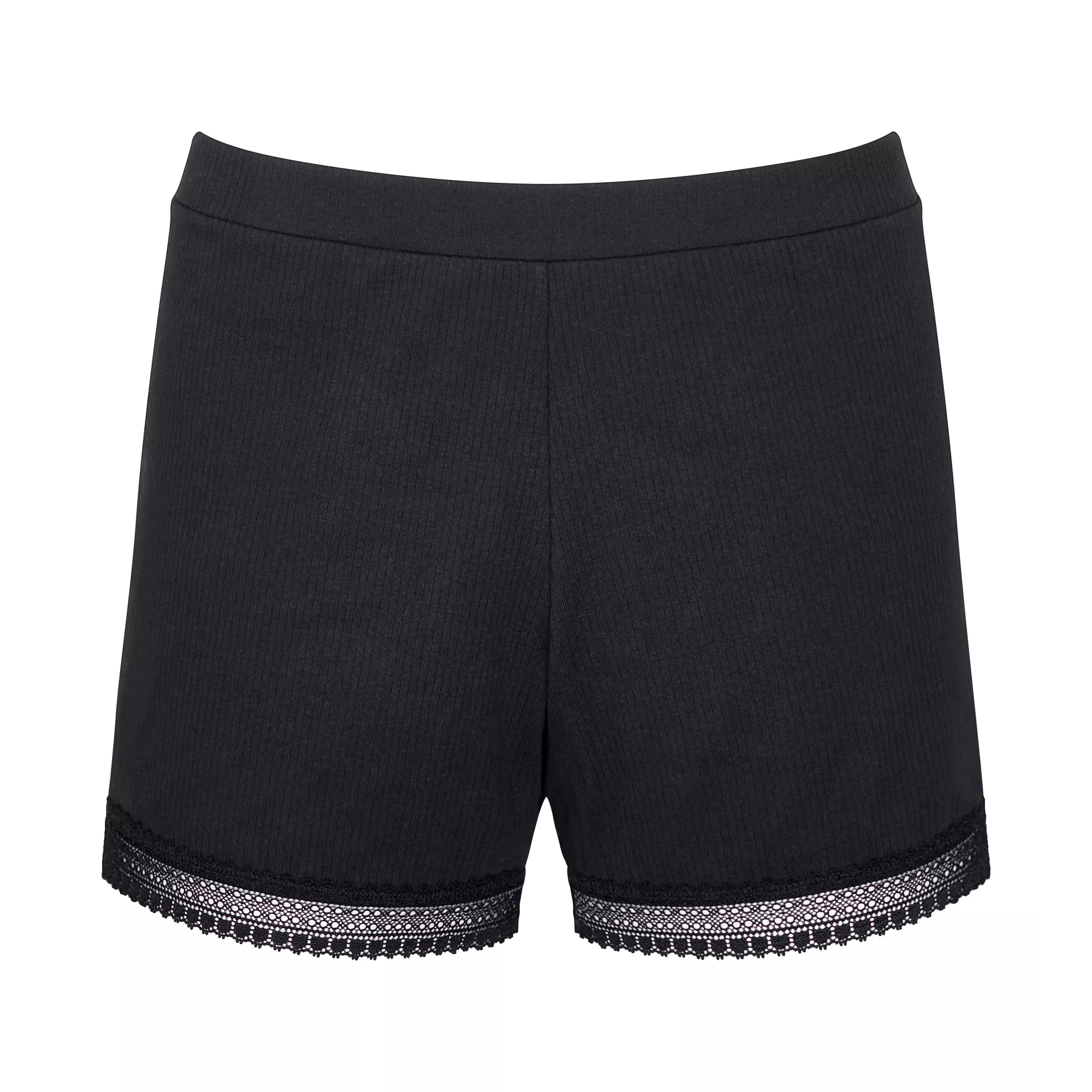 7613142361743 - sloggi - Shorts - Black XL - sloggi Go Ribbed - Unterwäsche für Frauen