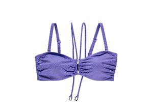 7613142756334 - - Bandeau bikini top - Purple 40D - Omnia - Bademode für Frauen