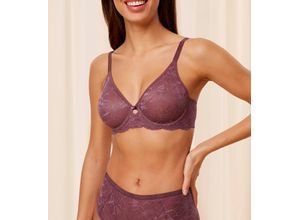 7613142774222 - - Bügel-BH - Eggplant 75C - Amourette Charm - Unterwäsche für Frauen