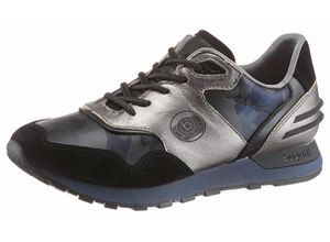 7613145385258 - Große Größen Sneaker schwarz-silberfarben Gr38