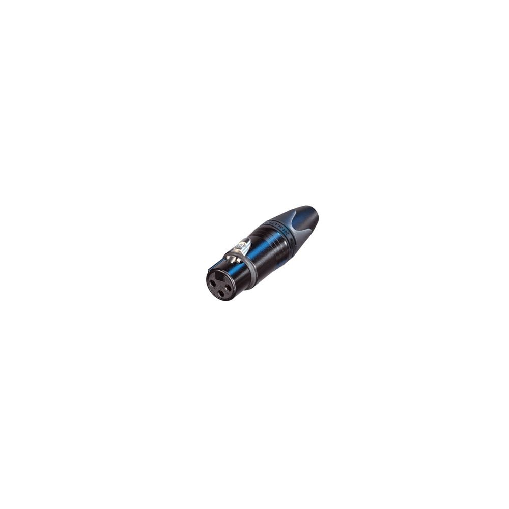 7613187000195 - XLR NC3FXX-BAG XLR Stecker female schwarz 7613187000195 - XLR NC3FXX-BAG XLR Stecker female schwarz