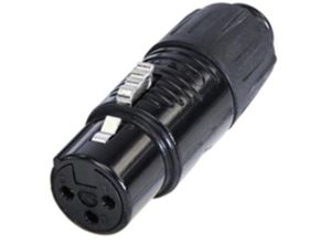 7613187015441 - RA3FT-B xlr adapter mini xlr m le - mini xlr weiblich anzahl der plätze (ANZ)3 1 st - Rean