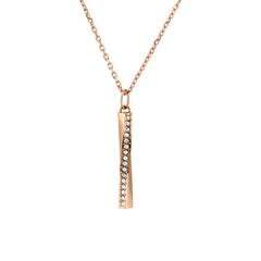 7613272410373 - Halskette - Necklace Stainless Steel 51cm - in gold - Halskette für Damen