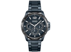 7613272427395 - Multifunktionsuhr SPORT 1530194 Armbanduhren blau Herren Hochzeitsmode Quarzuhr Armbanduhr Herrenuhr Datum 1224-Stunden-Anzeige