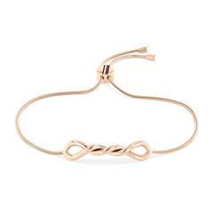 7613272492492 - Twisted Armband für Damen aus Edelstahl IP Rosé