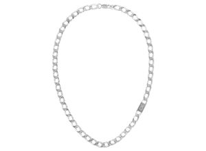 7613272501415 - Kette ohne Anhänger CALVIN KLEIN Schmuck Edelstahl Halsschmuck Halskette Panzerkette Halsketten Gr Edelstahl Länge 61 cm Breite 10 mm silberfarben (edelstahlfarben) Herren Ketten ohne Anhänger