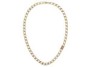 7613272501422 - Kette ohne Anhänger CALVIN KLEIN Schmuck Edelstahl Halsschmuck Halskette Panzerkette Halsketten Gr Edelstahl Länge 61 cm Breite 10 mm gelb (gelbgoldfarben) Herren Ketten ohne Anhänger zu Hoodie Shirt Jeans Sneaker Jacke Underwear