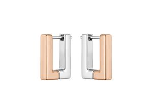 7613272508810 - Paar Ohrstecker LACOSTE Schmuck Edelstahl Ohrrschmuck Ohrringe IMPRESSION Gr Edelstahl rosegold (edelstahlfarben roségoldfarben) Damen Ohrstecker wahlweise mit oder ohne Glasstein