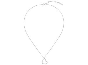 7613272508902 - Kette mit Anhänger LACOSTE Schmuck Edelstahl Halsschmuck Halskette Fantasie VOLTE Halsketten Gr Edelstahl Länge 53 cm silberfarben (edelstahlfarben) Damen Ketten mit Anhänger