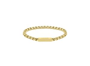 7613272510271 - Armband LACOSTE Schmuck Edelstahl Venezianerkette LESSENTIEL Armbänder Gr Edelstahl gelb (gelbgoldfarben) Herren Hochzeitsmode