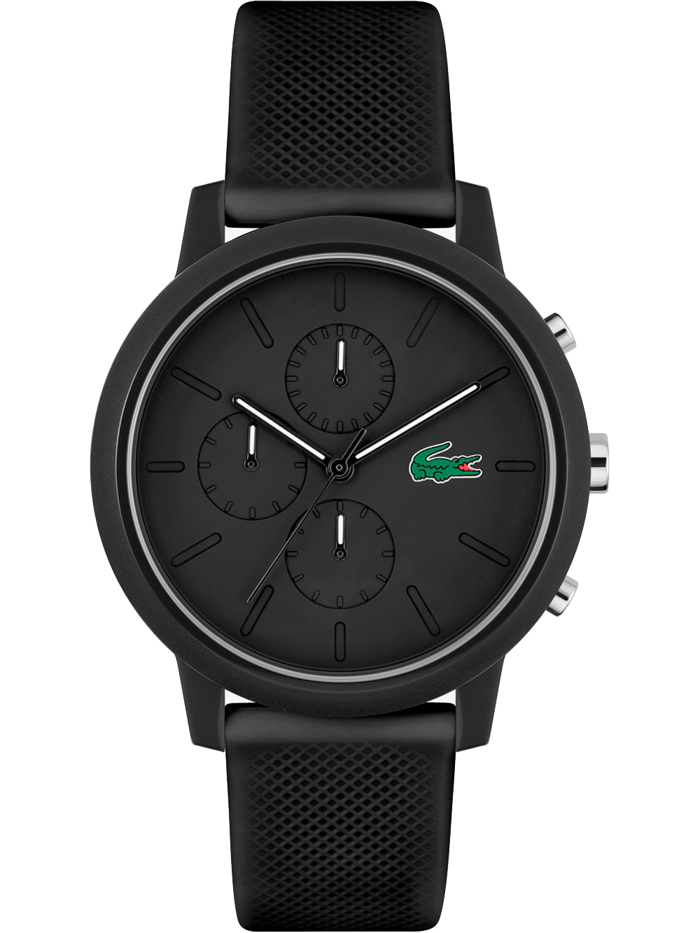 7613272517348 - Chronograph LACOSTE LACOSTE1212 CHRONO 2011243 Armbanduhren schwarz Herren Hochzeitsmode Quarzuhr Armbanduhr Herrenuhr Stoppfunktion