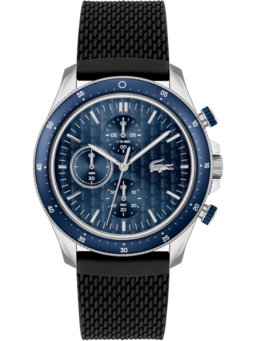 7613272517430 - Chronograph LACOSTE NEO HERITAGE 2011252 Armbanduhren blau (schwarz) Herren Hochzeitsmode Quarzuhr Armbanduhr Herrenuhr Stoppfunktion