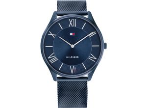 7613272519595 - Quarzuhr TOMMY HILFIGER CLASSIC 1710514 Armbanduhren blau Herren Hochzeitsmode Armbanduhr Herrenuhr analog