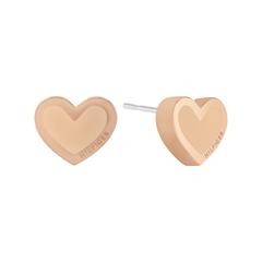 7613272521116 - Paar Ohrstecker TOMMY HILFIGER Schmuck Edelstahl Ohrschmuck Ohrringe ENEMAL HEARTS Gr Edelstahl rosegold (roségoldfarben) Damen Ohrstecker