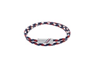 7613272521581 - Armband TOMMY HILFIGER Schmuck Edelstahl Armschmuck Lederarmband Armbänder Gr Leder-Edelstahl bunt Herren Hochzeitsmode