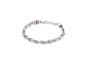 7613272521857 - Armband TOMMY HILFIGER Schmuck Edelstahl Armschmuck Gliederkette Unisex Armbänder Gr Edelstahl silberfarben (edelstahlfarben) Tommy Hilfiger