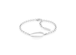 7613272523899 - Armband CALVIN KLEIN Schmuck Edelstahl Armschmuck Erbskette SCULPTURAL Armbänder Gr Edelstahl silberfarben (edelstahlfarben) Damen Armbänder Silber