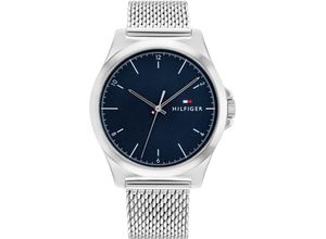 7613272539661 - Quarzuhr TOMMY HILFIGER CLASSIC 1710547 Armbanduhren silberfarben Herren Armbanduhr Herrenuhr analog Edelstahlarmband