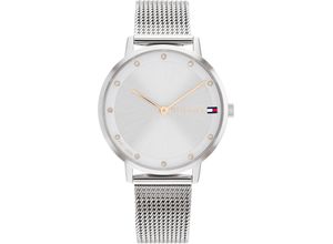 7613272540490 - Quarzuhr TOMMY HILFIGER CLASSIC 1782665 Armbanduhren silberfarben Damen Armbanduhr Damenuhr analog Edelstahlarmband