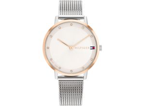 7613272540506 - Quarzuhr TOMMY HILFIGER CLASSIC 1782666 Armbanduhren silberfarben Damen Quarzuhren Armbanduhr Damenuhr analog