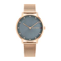 7613272540537 - Quarzuhr TOMMY HILFIGER CLASSIC 1782669 Armbanduhren goldfarben (roségoldfarben) Damen Quarzuhren Armbanduhr Damenuhr analog