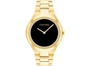 7613272543798 - Quarzuhr CALVIN KLEIN TIMELESS 25200367 Armbanduhren goldfarben Damen Quarzuhren Armbanduhr Damenuhr Mineralglas Glaskristalle