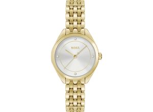 7613272566353 - Quarzuhr BOSS MAE 1502733 Armbanduhren goldfarben Damen Damenuhr Armbanduhr Glaskristalle Edelstahlarmband