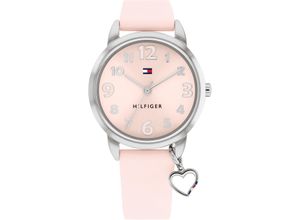 7613272576895 - Quarzuhr TOMMY HILFIGER KIDS Armbanduhren rosa Kinder Kinderuhren Kinderuhr Armbanduhr Lernuhr Mädchen Schulanfang Geschenkidee