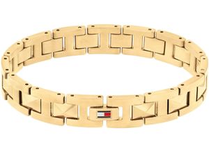 7613272579933 - Armband TOMMY HILFIGER SS24 GEOMETRIC 2790566 2790567 2790568 Armbänder Gr Edelstahl gelb (gelbgoldfarben) Herren Armbänder