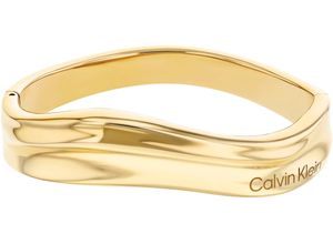 7613272583466 - Armreif CALVIN KLEIN ELEMENTAL 35000641 35000642 Armbänder Gr Edelstahl goldfarben (gelbgoldfarben) Damen