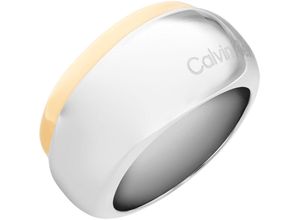 7613272584210 - Ring-Set CALVIN KLEIN REFINE 35000615CDE Fingerringe Gr 54 Edelstahl 12 mm goldfarben (edelstahlfarben gelbgoldfarben) Damen Fingerringe