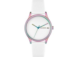 7613272586672 - Quarzuhr LACOSTE FALDA Armbanduhren weiß Damen Armbanduhr Damenuhr Mineralglas analog Silikonarmband