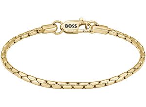 7613272589086 - Armband BOSS EVAN 1580605M 1580606M Armbänder Gr M Edelstahl goldfarben (gelbgoldfarben) Herren